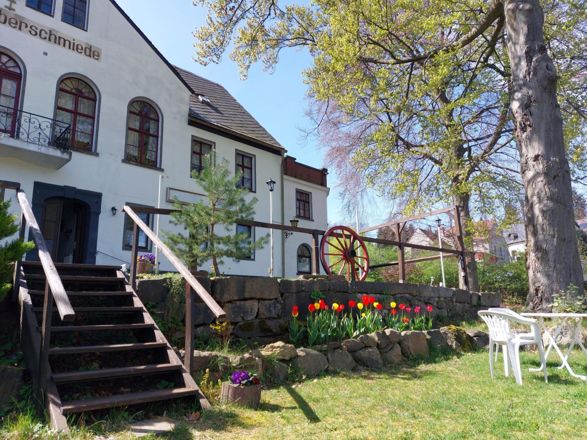 Gasthof Oberschmiede Auf der Wiese Bagian luar foto