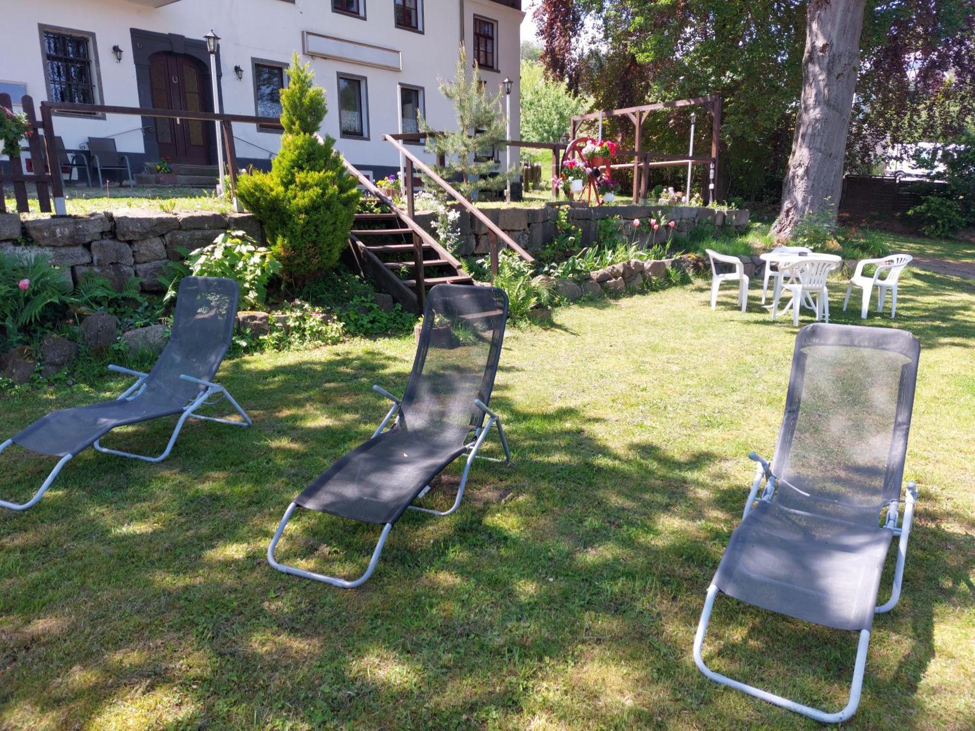 Gasthof Oberschmiede Auf der Wiese Bagian luar foto