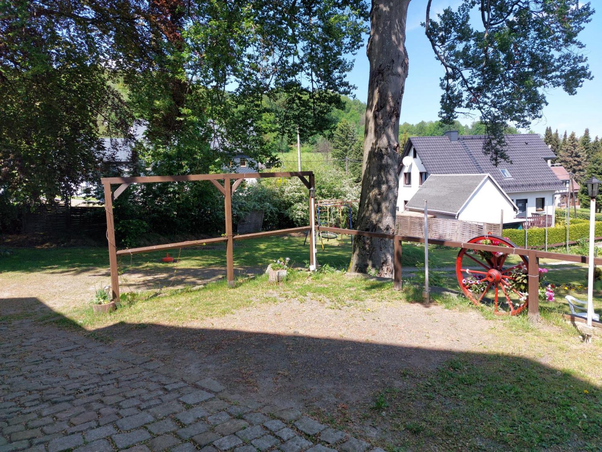 Gasthof Oberschmiede Auf der Wiese Bagian luar foto